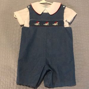 Little boy Jon Jon with shirt